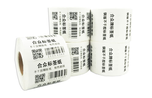 銅版紙不干膠標(biāo)簽應(yīng)該用哪種碳帶打印
