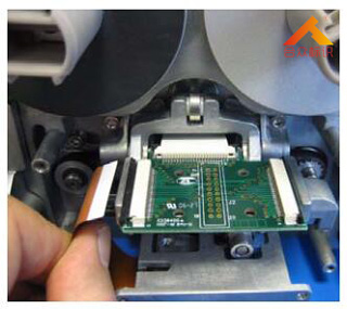 熱轉(zhuǎn)印打碼機拆打印頭步驟四